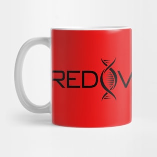 Red Overdose simple black logo Mug